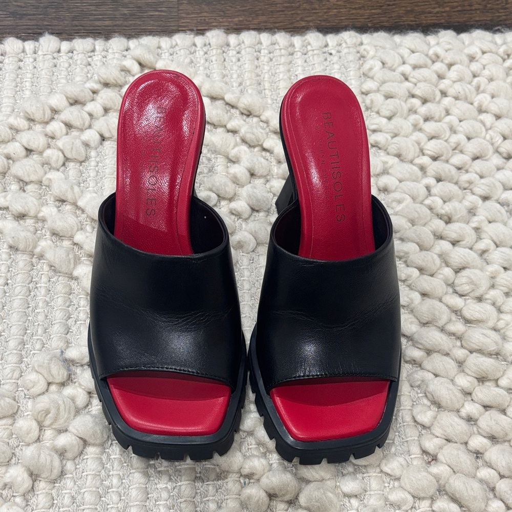 Beautiisoles Rugged Sole Slide Sandals 6